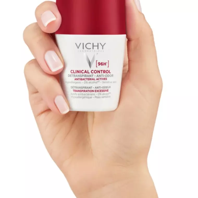 Vichy Deo Roll-On 96Hr Clinical Control Deodorant (50ml)