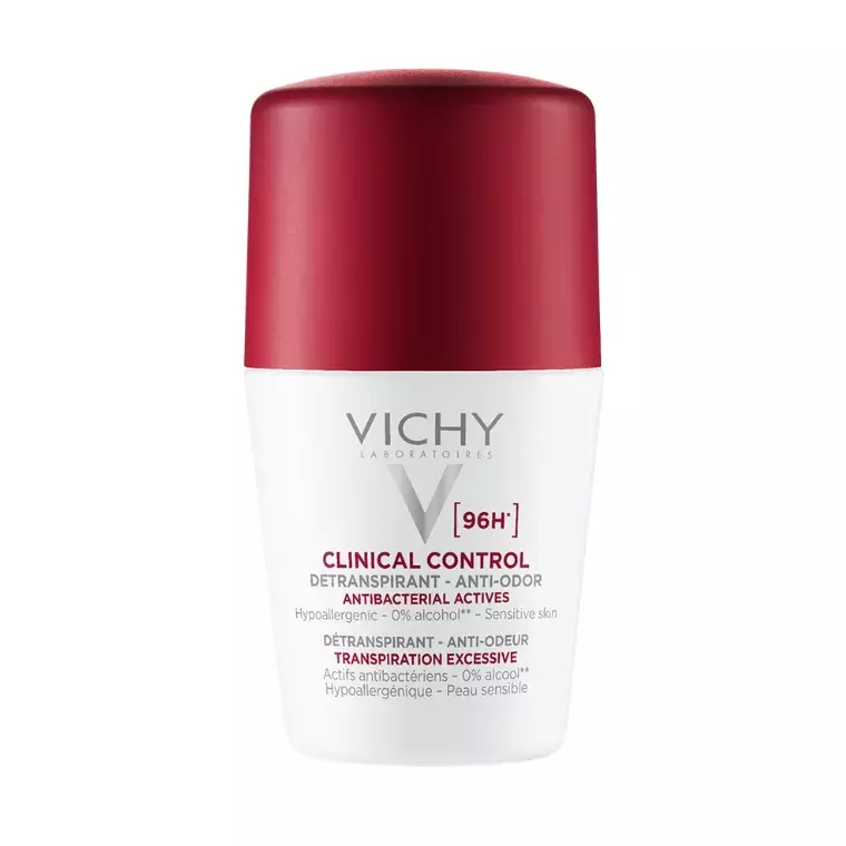 Vichy Deo Roll-On 96Hr Clinical Control Deodorant (50ml)