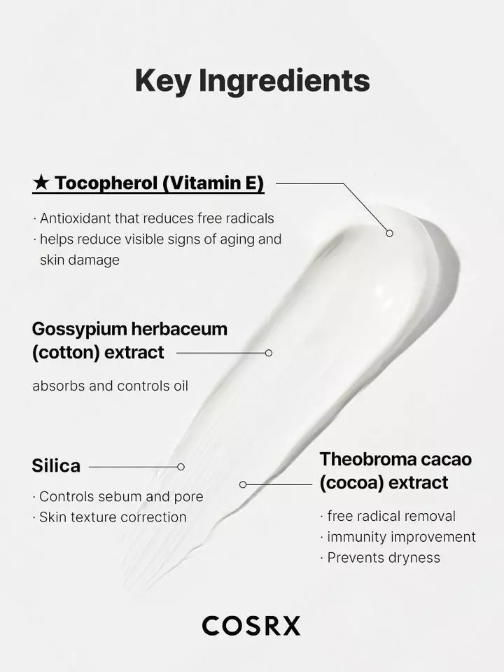 Cosrx Vitamin E Vitalizing Sunscreen SPF 50+ (50ml)