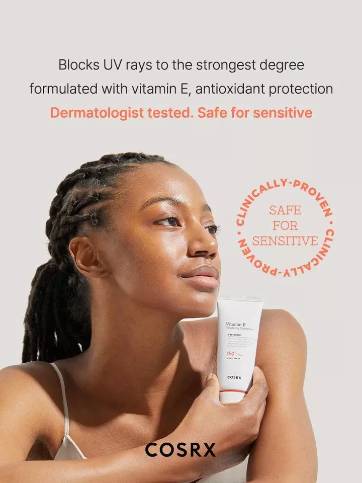 Cosrx Vitamin E Vitalizing Sunscreen SPF 50+ (50ml)