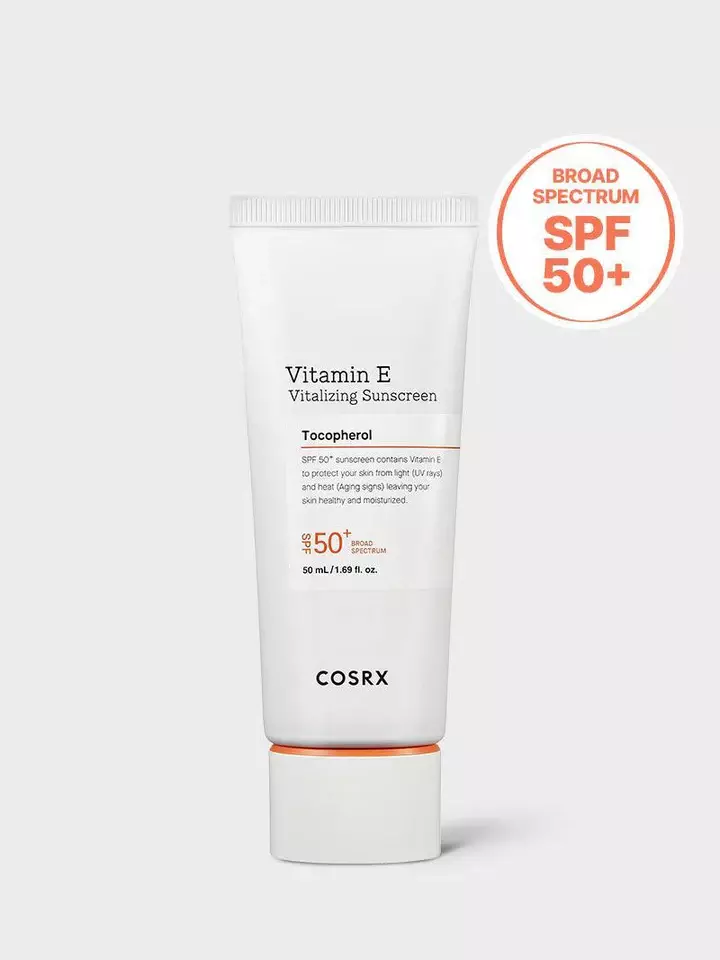 Cosrx Vitamin E Vitalizing Sunscreen SPF 50+ (50ml)