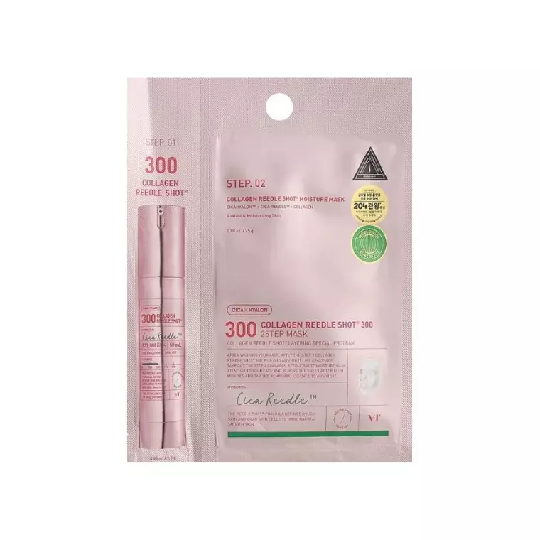VT Cosmetics Collagen Reedle Shot 300 2-Step Mask