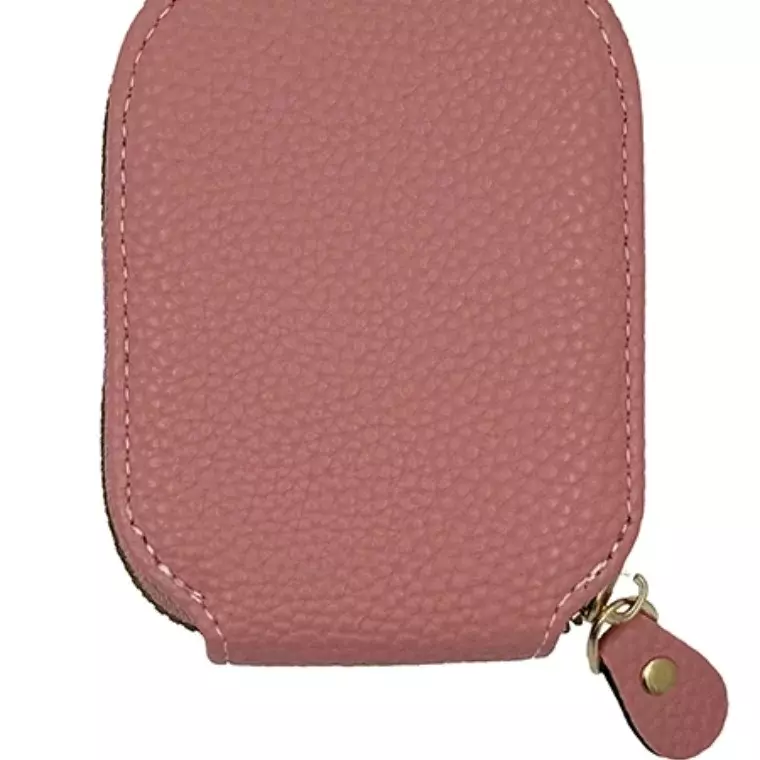 Blink Wallet Card Holder, Cute Duck Small Minimalist Leather Credit for Women - Pink
