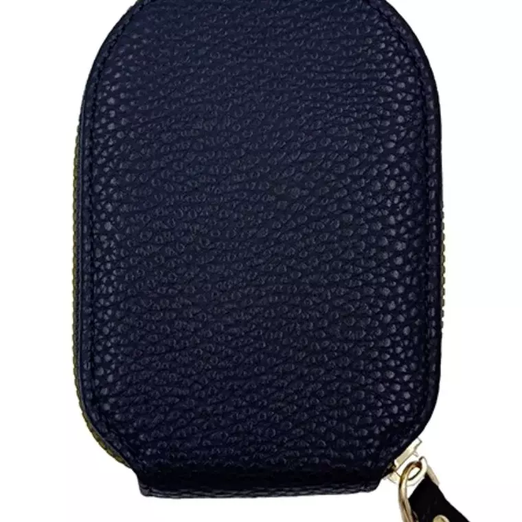 Blink Wallet Card Holder, Cute Duck Small Minimalist Leather Credit for Women - Blue
