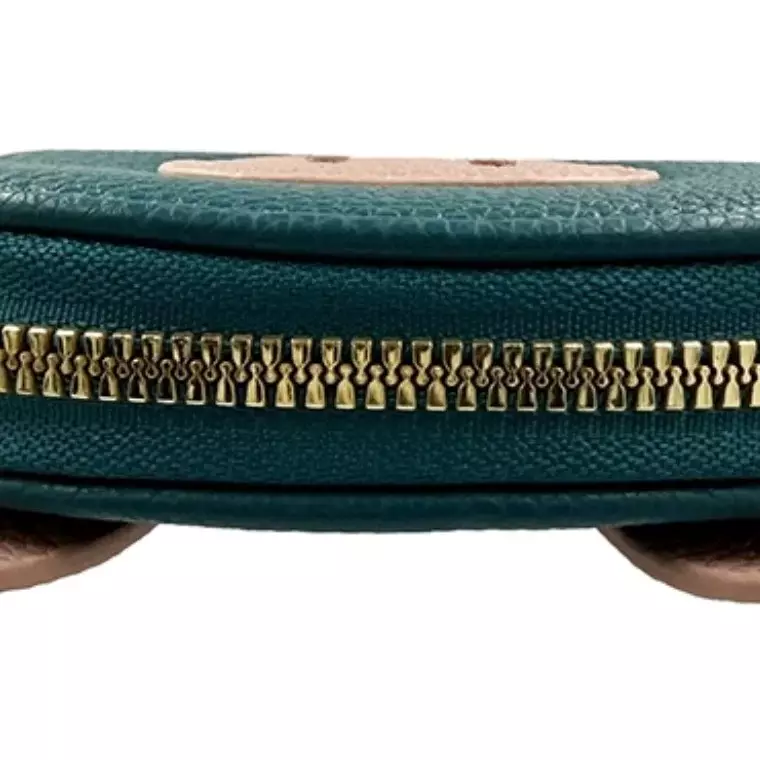 Blink Card Holder Coin Purse Piggy Shape Wallet - Seablue