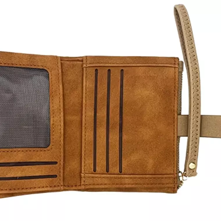 Prettyzys Women’s Wallet PT19‑1321 - BROWN