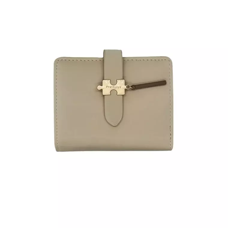 Prettyzys PT25-213 RFID Blocking Card Wallet - Beige