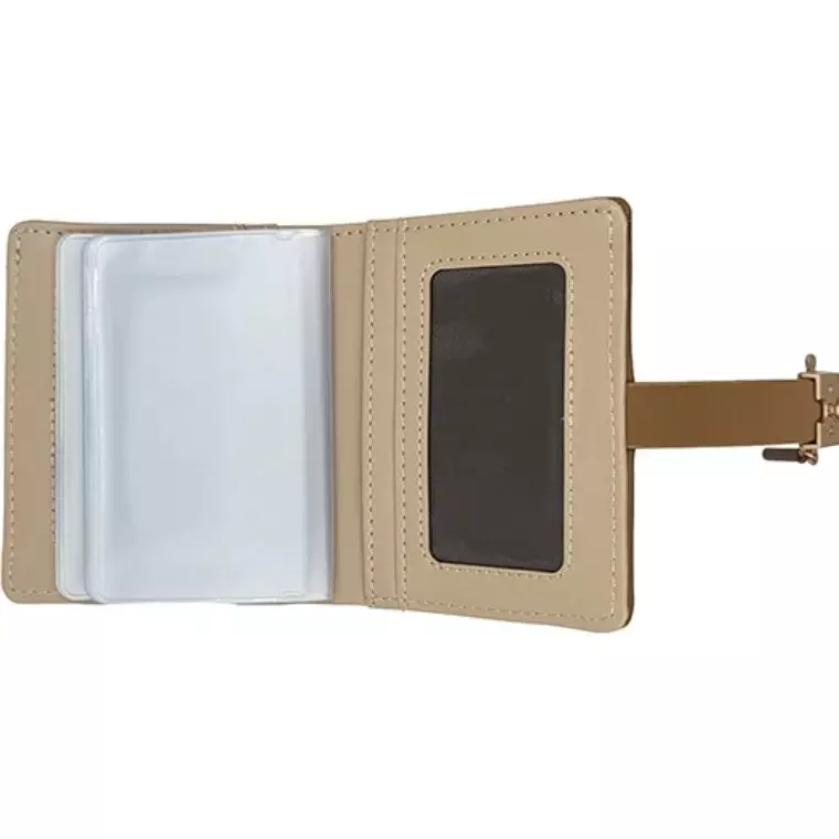 Prettyzys PT25-213 RFID Blocking Card Wallet - BROWN