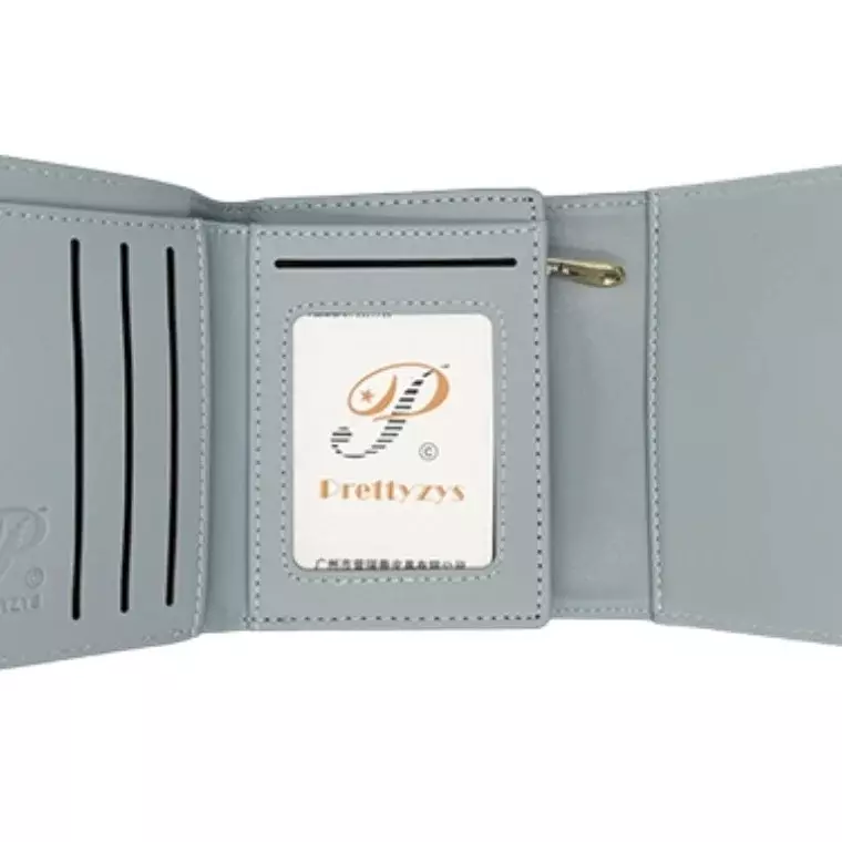Prettyzys RFID Blocking Multicard Wallet - BLUE