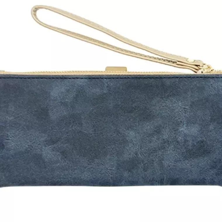 Prettyzys PT19-1306 Elegant Women's wallet - NAVY BLUE