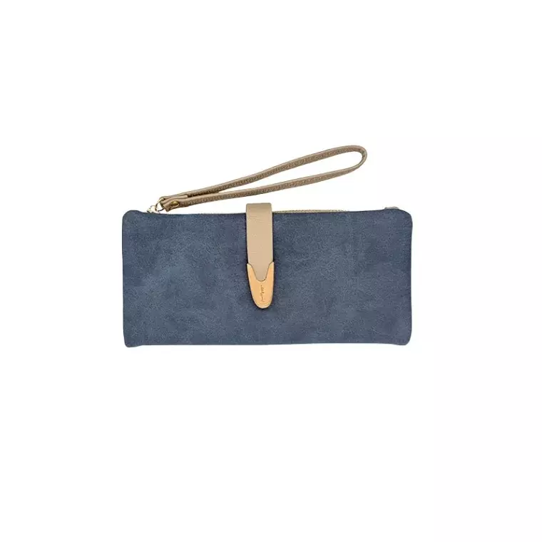 Prettyzys PT19-1306 Elegant Women's wallet - NAVY BLUE