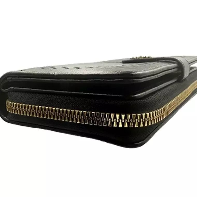 Inbery Women’s Long Multi‑Card Wrist Bag - BLACK