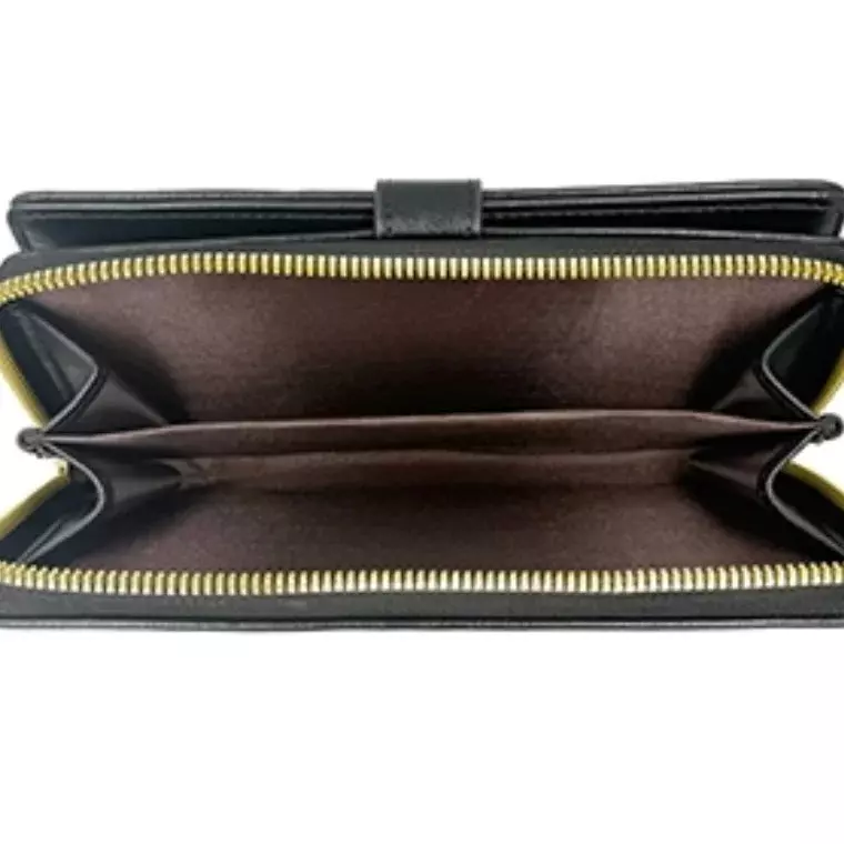 Inbery Women’s Long Multi‑Card Wrist Bag - BLACK