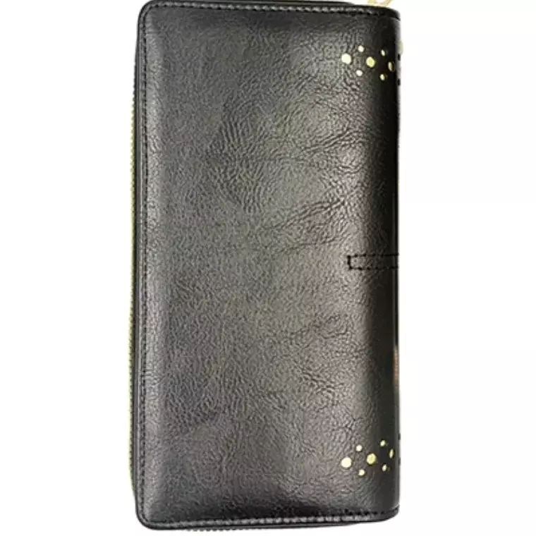Inbery Women’s Long Multi‑Card Wrist Bag - BLACK