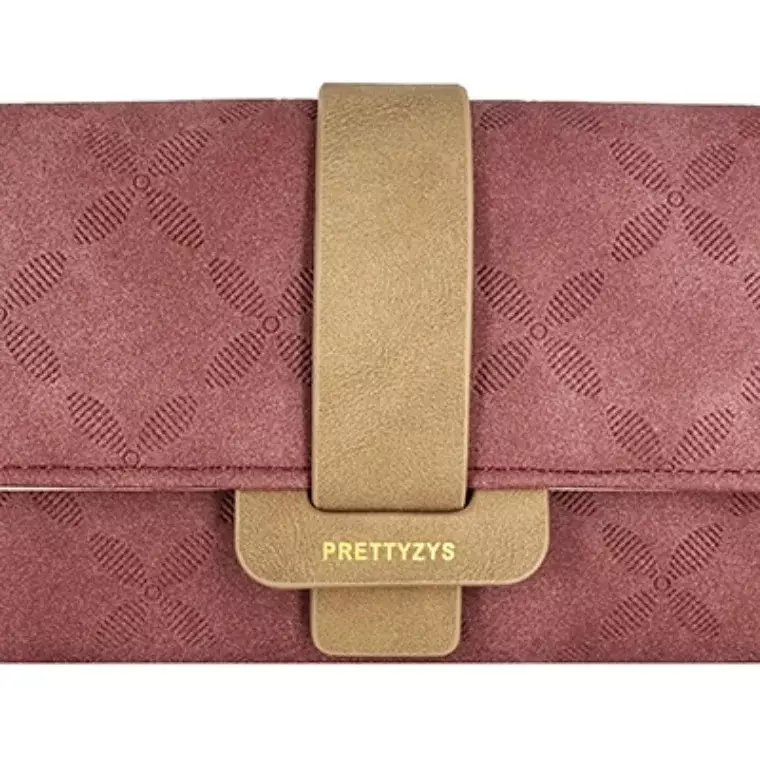 Prettyzys Minimalist Classic Noble Trifold Wallet