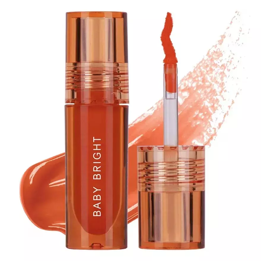 Baby Bright Lip & Cheek Peach Glow Tint #02 HONEY PEACH (2.4g)