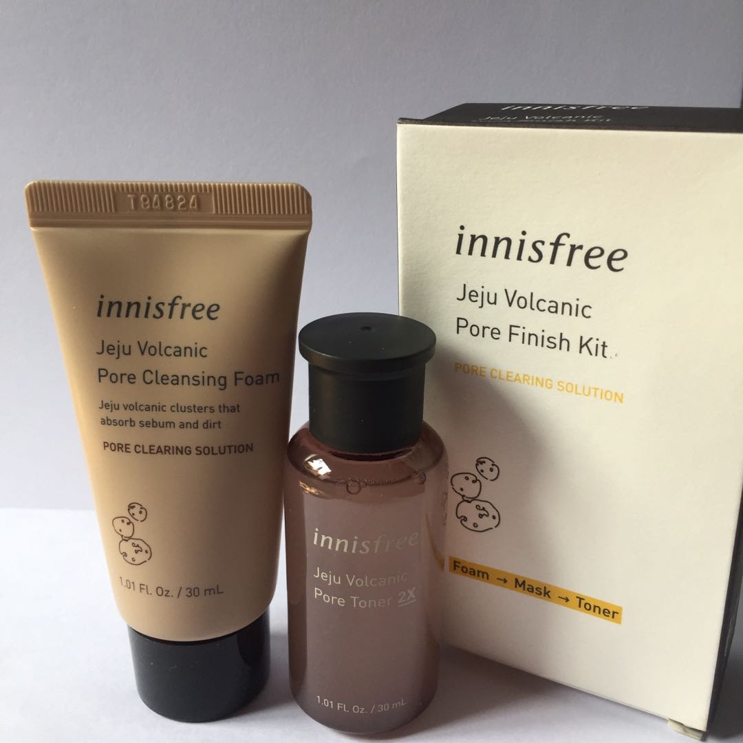 Innisfree Jeju Volcanic Pore Finish Kit