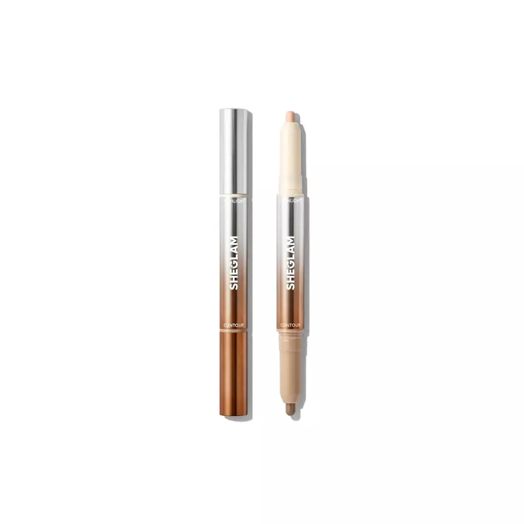 Sheglam Fine Line 2‑in‑1 Nose Contour & Highlight Pen – Umber