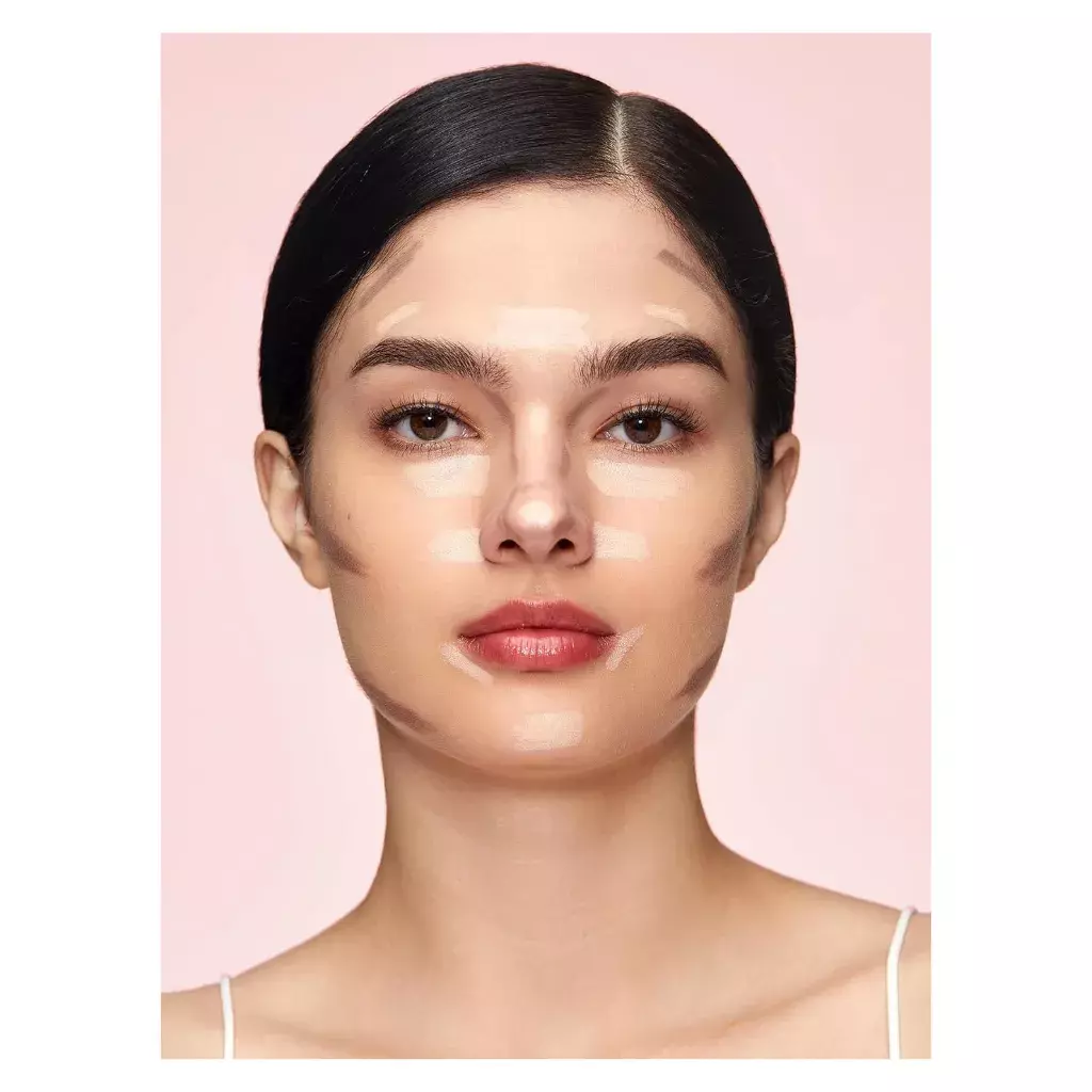 Sheglam Fine Line 2‑in‑1 Nose Contour & Highlight Pen – Umber