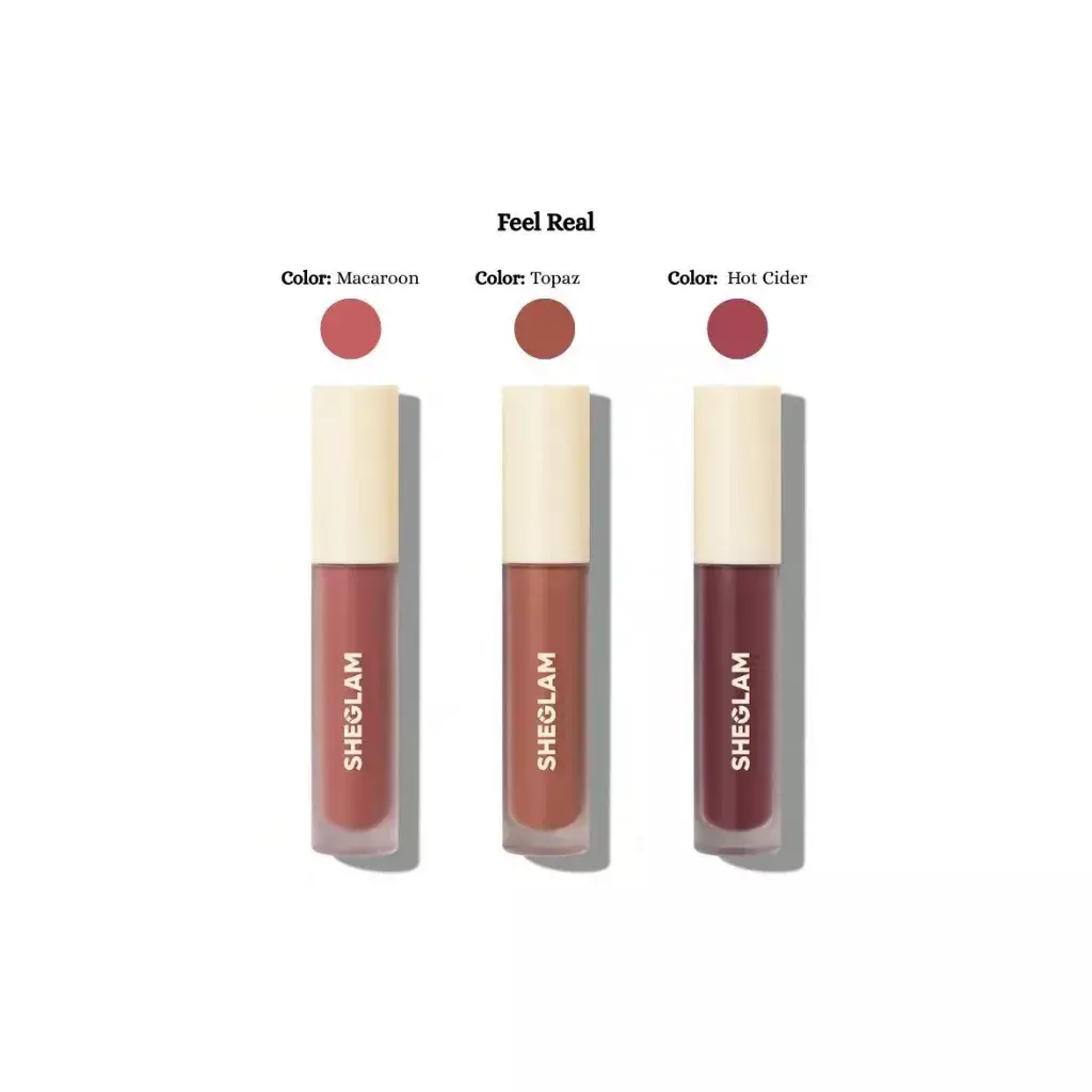 Sheglam Matte Allure Mini Liquid Lipstick Set – Feel Real