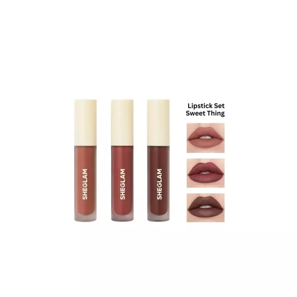 Sheglam Matte Allure Mini Liquid Lipstick Set – Sweet Thing
