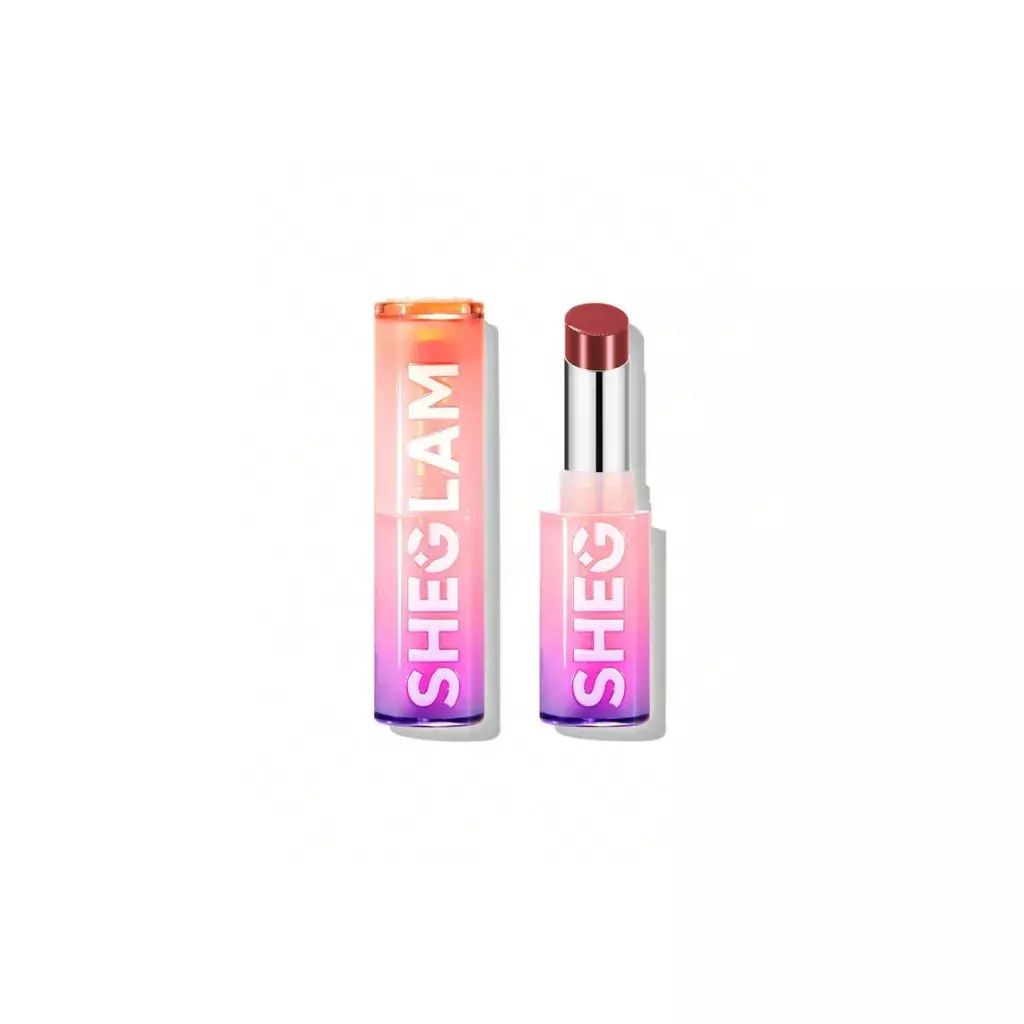 Sheglam Mirror Kiss High‑Shine Lipstick – High Key (2.9g)