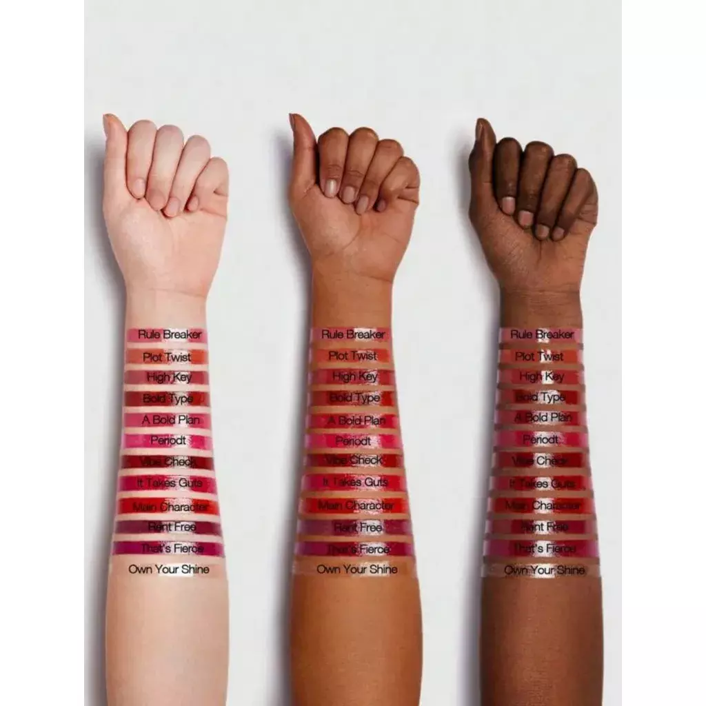 Sheglam Mirror Kiss High‑Shine Lipstick – High Key (2.9g)